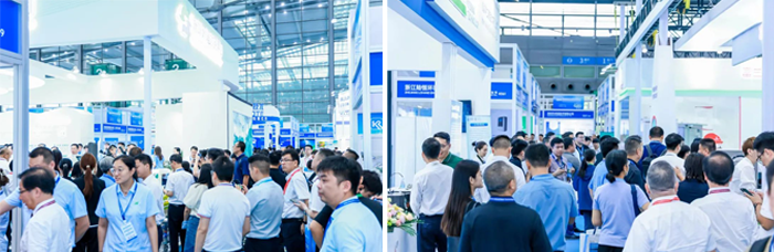 展會(huì)人流涌動(dòng)