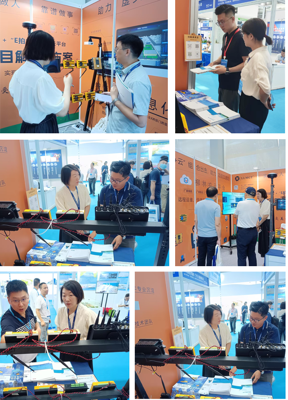 柳林站臺(tái)，工作人員為客戶(hù)詳細(xì)講解