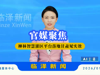 官媒點贊丨柳林智慧灌區平臺落地甘肅見實效